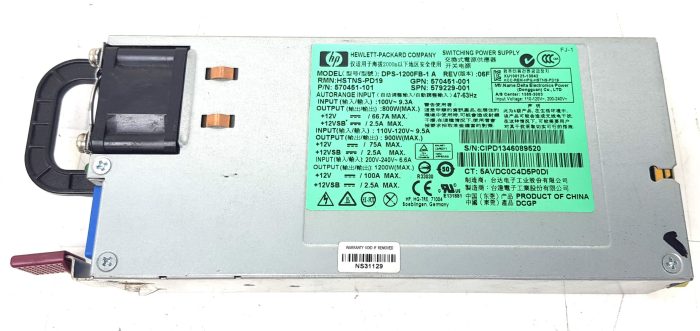 HP Break Out Board + Cables + PSU 1200W - GPU Mining Setup - Image 6