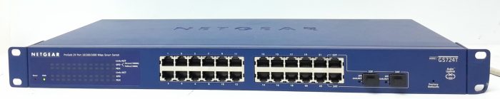Netgear	Smart Gigabit Switch 24 Port Prosafe GS724T v3 - Image 2
