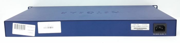 Netgear	Smart Gigabit Switch 24 Port Prosafe GS724T v3 - Image 4