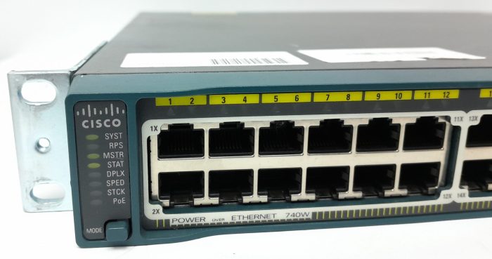 Cisco Ethernet Switch Catalyst 2960 WS-C2960S-48FPS-L - Image 6