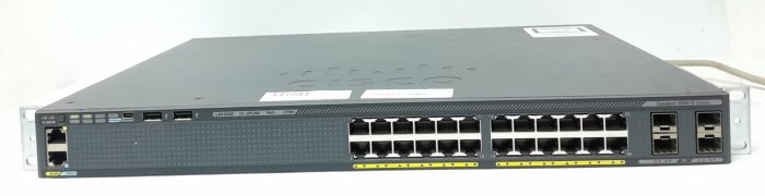 Cisco 24 Ports Switch Catalyst 2960-X Series WS-C2960X-24PS-L - Image 2