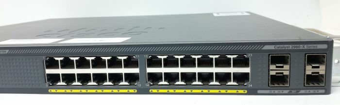 Cisco 24 Ports Switch Catalyst 2960-X Series WS-C2960X-24PS-L - Image 6