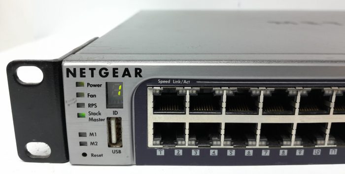 Netgear Gigabit L3 Managed Stackable Switch 48 + 4 Ports Prosafe GSM7352S V2 - Image 8