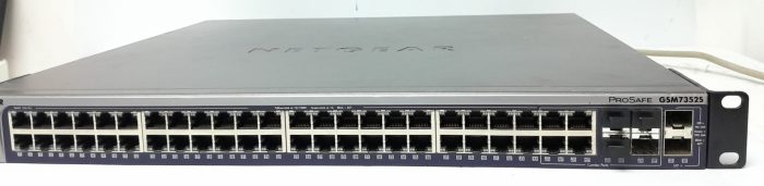 Netgear Gigabit L3 Managed Stackable Switch 48 + 4 Ports Prosafe GSM7352S V2 - Image 7