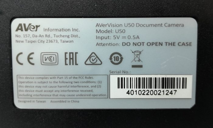 AverMedia Document Camera AverVision U50 - Image 3