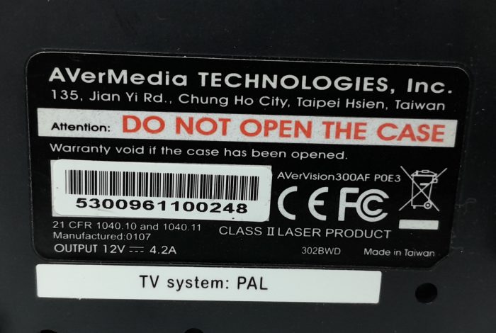 AverMedia Document Camera AverVision 300AF PoE3 - Image 3