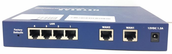 Netgear VPN Gigabit Firewall Dual WAN Prosafe FVS124G - Image 4