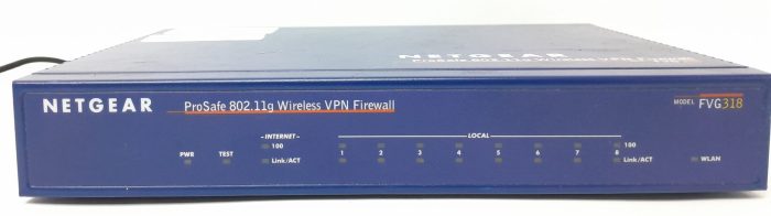 Netgear Wireless VPN Firewall 802.11g Prosafe FVG318 - Image 5