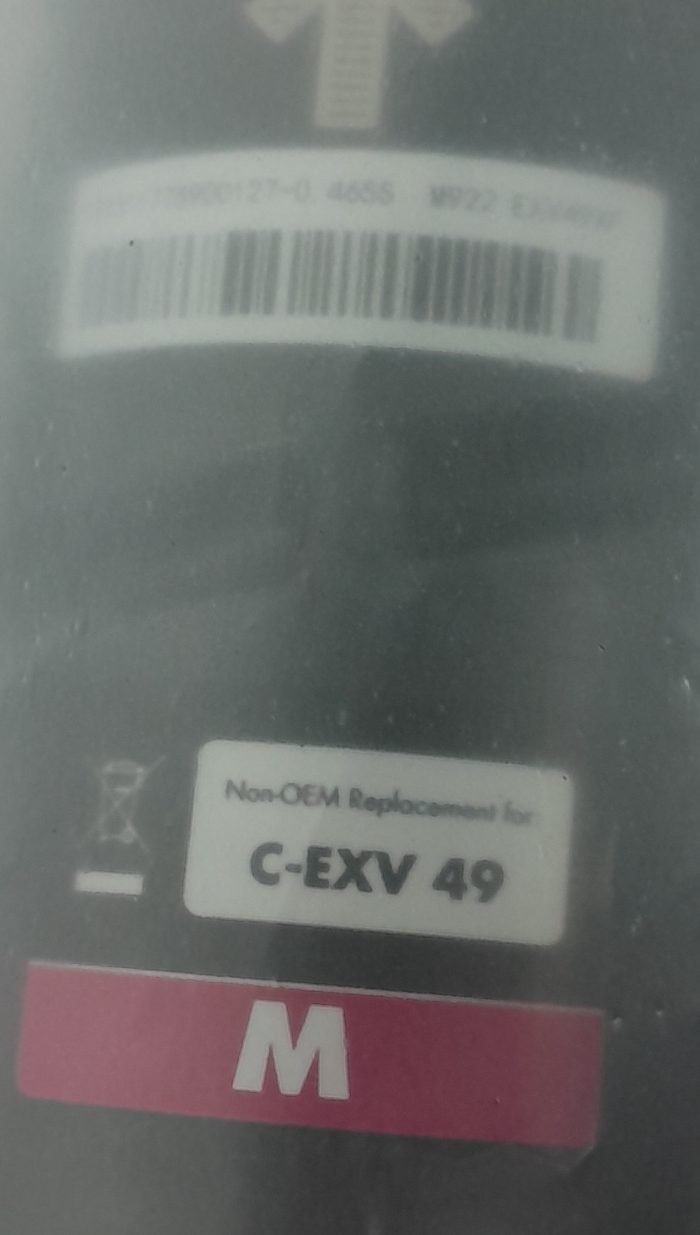 Canon Magenta Toner Cartridge C-EXV 49 - Image 3