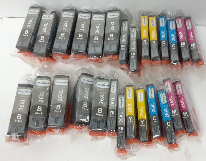 Office World Ink Cartridge 26XL - Mixed Lot x27 - Image 6