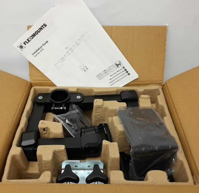 FlexiMounts Dual Arm Monitor Mount  10" - 27" D1D  - New In Box - Image 4