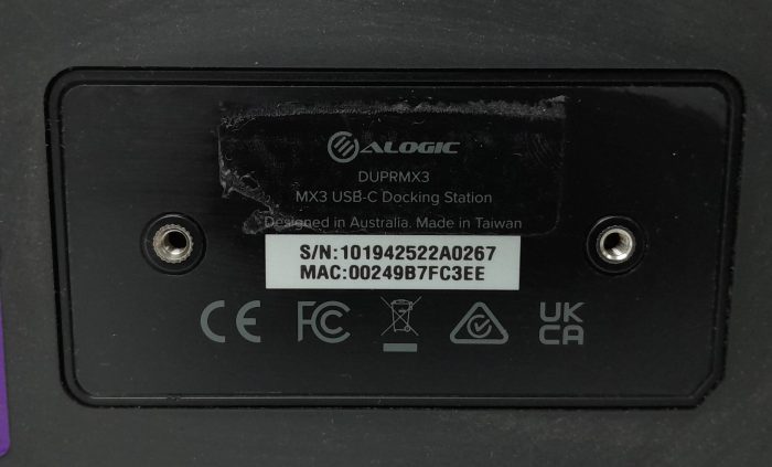 Alogic USB-C Docking Station DUPRMX3 - Image 3