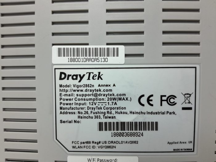 Draytek VDSL2 Security Firewall Vigor2862n - Image 3