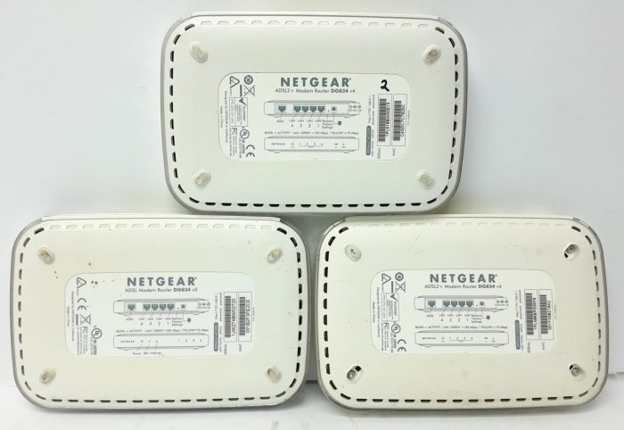 Netgear ADSL2+ & ADSL Modem Router DG834 v3 & v4 - Job Lot x3 - Image 3