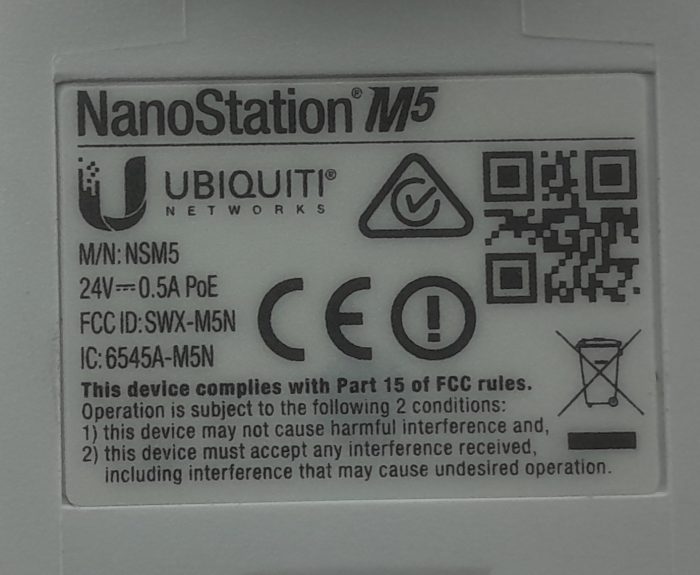 Ubiquiti Access Point NanoStationM5 NSM5 - Image 3