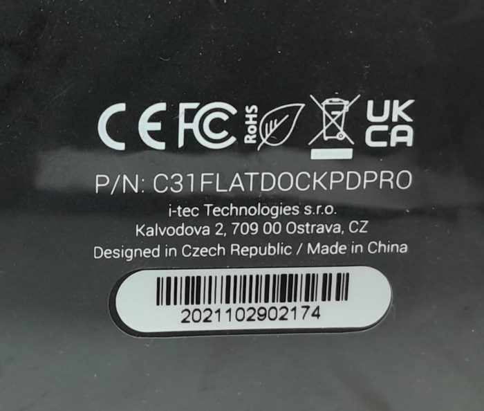 i-tec Docking Station C31FLATDOCKPDPRO - Image 3