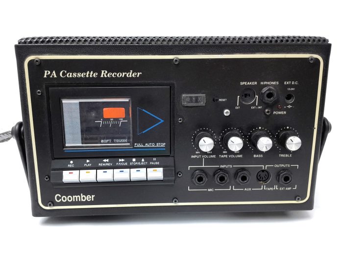 Coomber 2020-7 PA Cassette Recorder - Image 3
