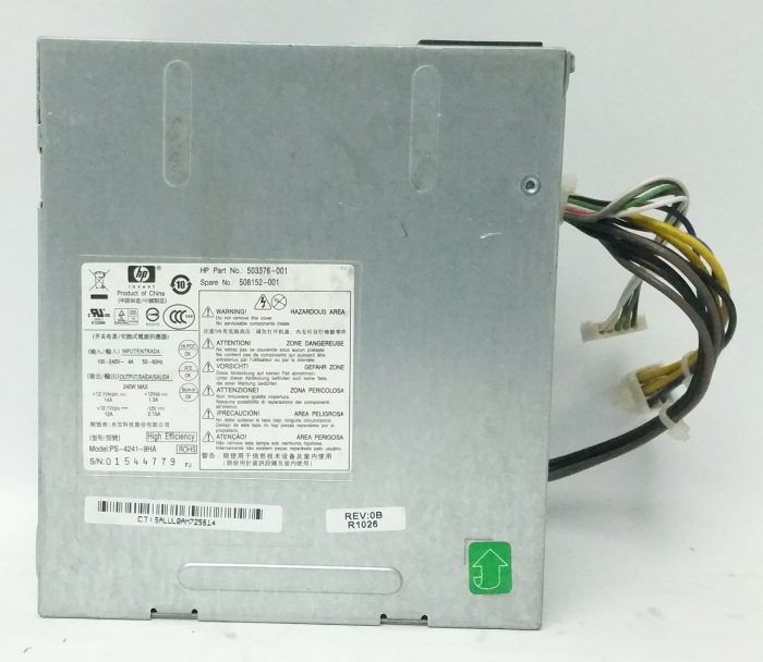 HP Power Supply Unit (PSU) 240W PS-4241-9HA - Image 2