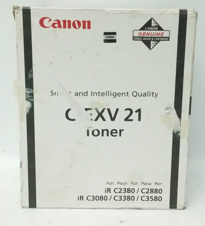Canon Black Toner Cartridge C-EXV 21 - Image 2
