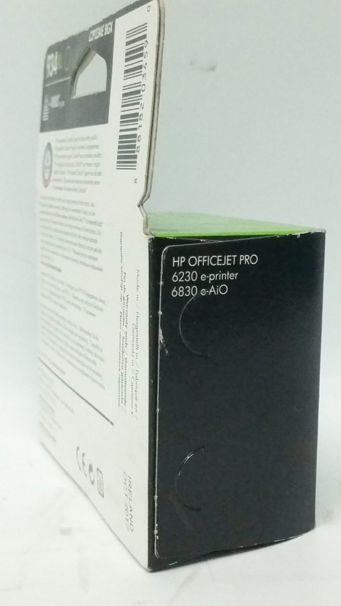 HP Black Ink Cartridge C2P23AE BGX - 934XL - Expiry: Oct 2017 - Image 5