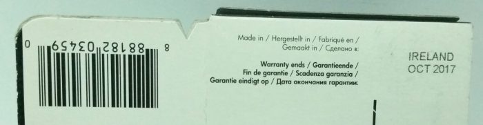 HP Black Ink Cartridge C2P23AE BGX - 934XL - Expiry: Oct 2017 - Image 3