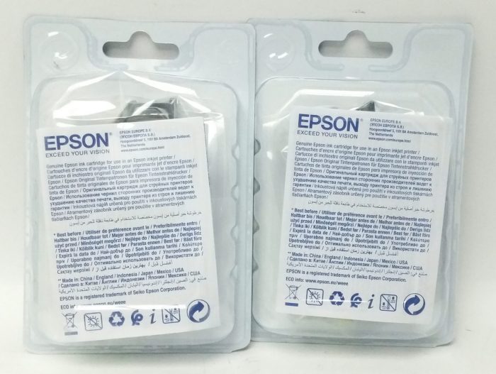 Epson Cyan & Light Cyan Ink Cartridge 24XL - Expiry: Sep 2019 - Joblot x2 - Image 4