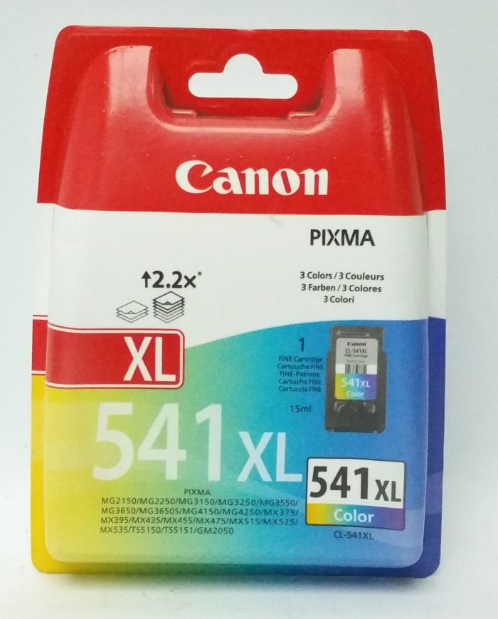 Canon Tri-Color Ink Cartridge PIXMA 541XL (CL-541XL) - Image 2