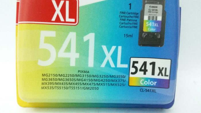 Canon Tri-Color Ink Cartridge PIXMA 541XL (CL-541XL) - Image 3