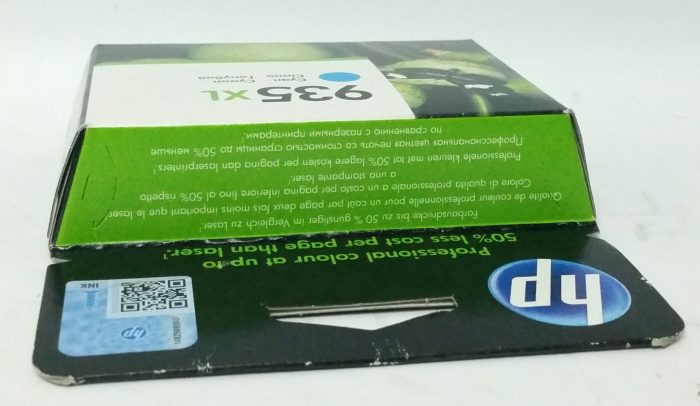 HP Cyan Ink Cartridge C2P24AE BGX - 935XL - Expiry: Feb 2022 - Image 6