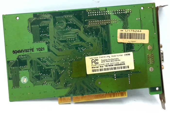Creative Labs PCI Video Card 3D BLASTER BANSHEE CT6760 - Image 4