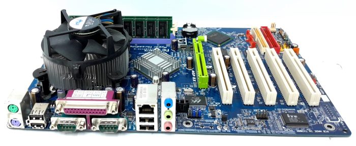 Gigabyte Motherboard Intel Pentium D With I/O Shield GA-8I848P77G-G LGA775 DDR1 ATX - Image 6