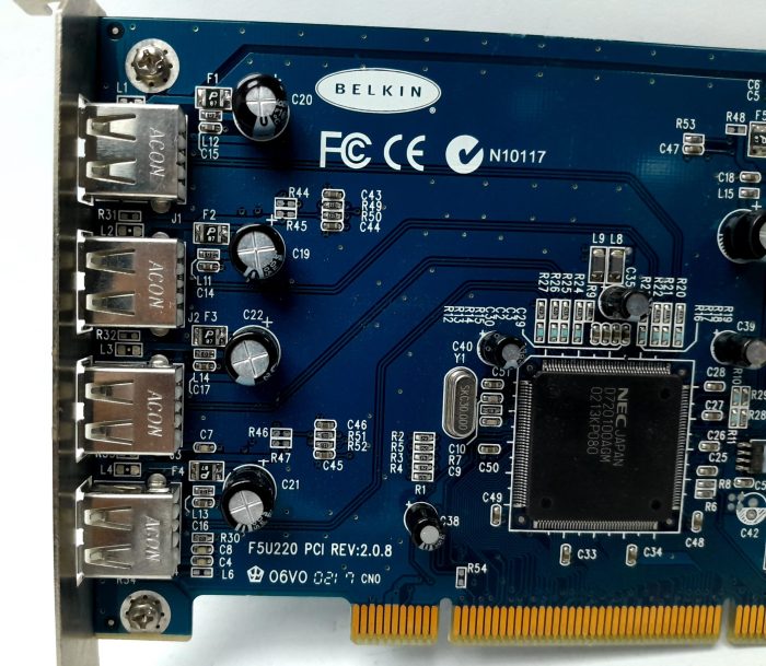 Belkin PCI USB 2.0 Adapter Card FU220 - Image 3