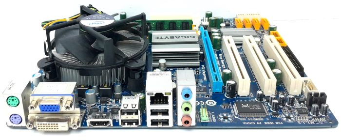 Gigabyte Motherboard Intel Core 2 Duo E7500 With I/O Shield GA-G41M-ES2H LGA775 DDR2 MICRO ATX - Image 5