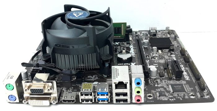 Asrock Motherboard Intel i5-4570 With I/O Shield H81M-HDS LGA1150 DDR3 MICRO ATX - Image 5