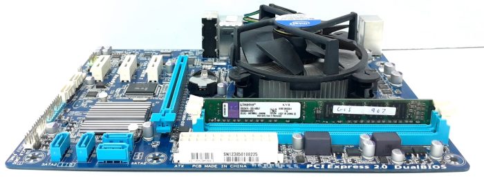 Gigabyte Motherboard Intel i5-2500 With I/O Shield GA-H61MA-D3V LGA1155 DDR3 MICRO ATX - Image 5