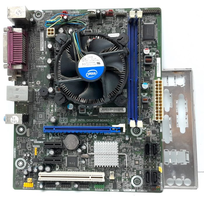 Intel Motherboard Intel Pentium G620 With I/O Shield DH61CR LGA1155 DDR3 MICRO ATX - Image 2