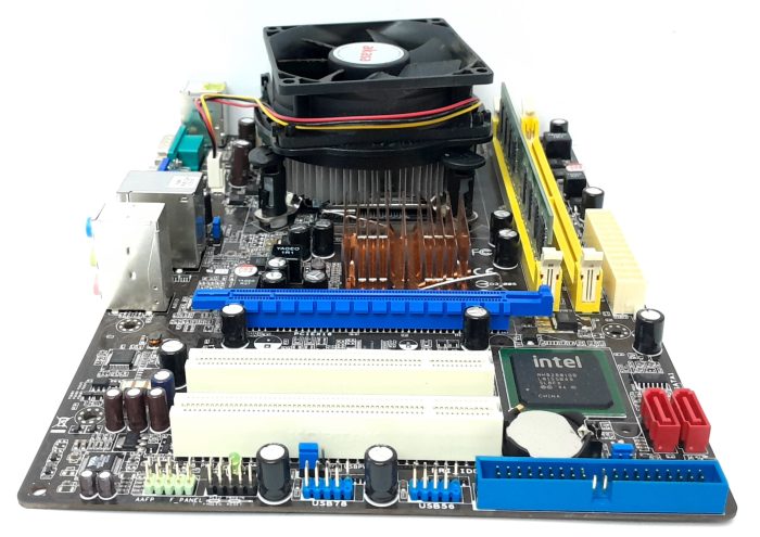 Asus Motherboard Intel Pentium E6500 With I/O Shield P5KPL-AM IN/GB/SI LGA775 DDR2 MICRO ATX - Image 6