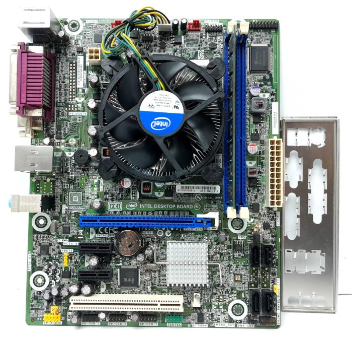 Intel Motherboard Intel i5-3470 With I/O Shield DH61CR LGA1155 DDR3 MICRO ATX - Image 2