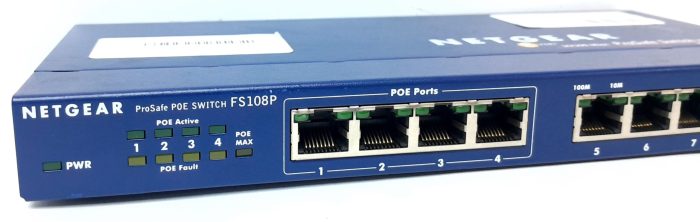 Netgear 8 Port 10/100 Switch With 4 Port PoE ProSafe FS108P - Image 7