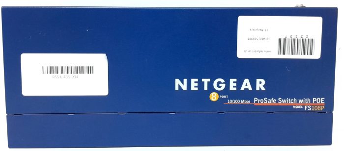 Netgear 8 Port 10/100 Switch With 4 Port PoE ProSafe FS108P - Image 6