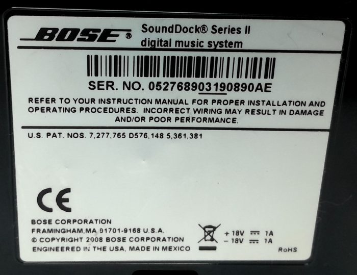 Bose Digital Music System SoundDock Series II - Image 3