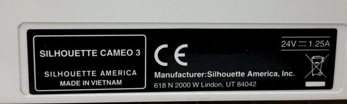 Silhouette Digital Cutting Machine Cameo 3 - Image 3