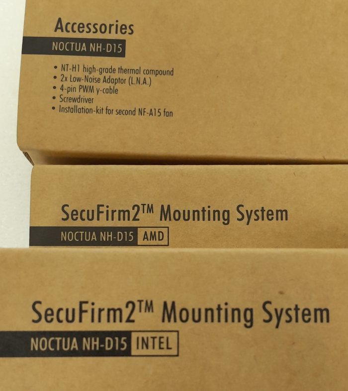 SecuFirm2 Mounting System & Accessories NOCTUA NH-D15, NOCTUA NH-D15 AMD, NOCTUA NH-D15 INTEL - In Box - Image 3