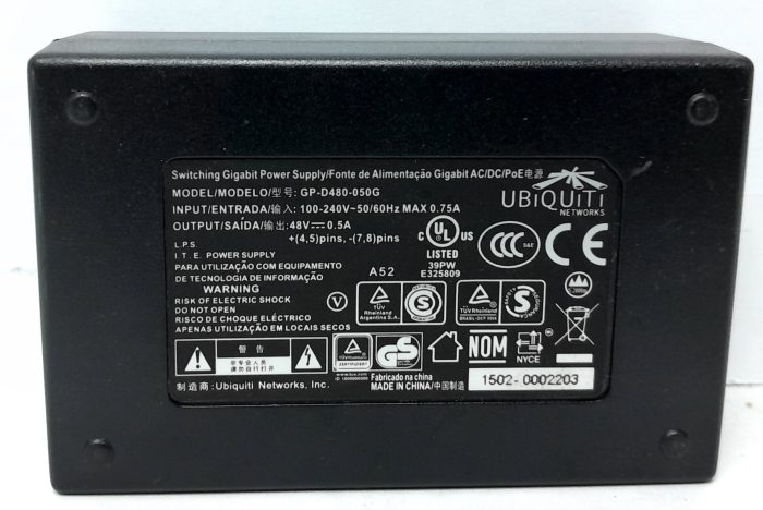 Ubiquiti Gigabit PoE Injector/ Power Supply GP-D480-050G - Joblot x6 - Image 3