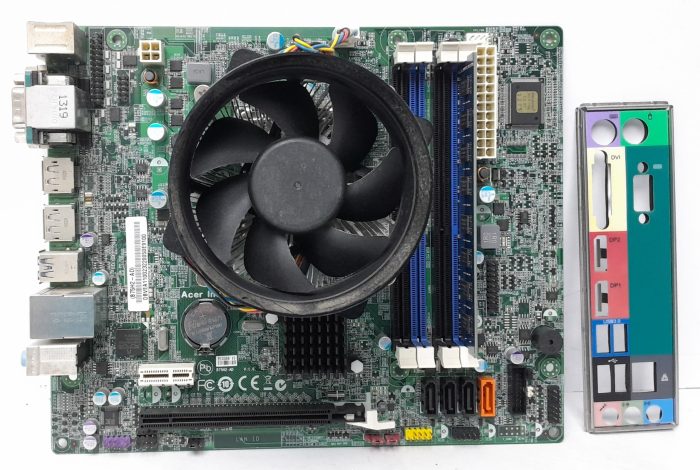 Acer Motherboard Intel i5-3470 With I/O Shield Veriton X4620G B75H2-AD LGA1155 DDR3 MICRO ATX - Image 2
