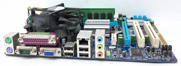 Gigabyte Motherboard Intel Pentium E5400 With I/O Shield GA-G41M-ES2H LGA775 DDR2 MICRO ATX - Image 5