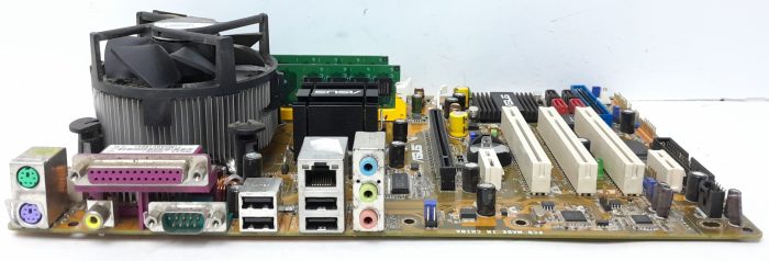 Asus Motherboard Intel Core 2 Duo 6420 With I/O Shield P5PL2-E LGA775 DDR2 ATX - Image 5