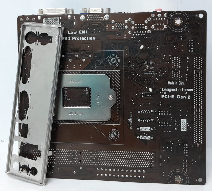 ECS Motherboard Intel i3-4130 With I/O Shield H81H3-M4 LGA1150 DDR3 MINI ITX - Image 4