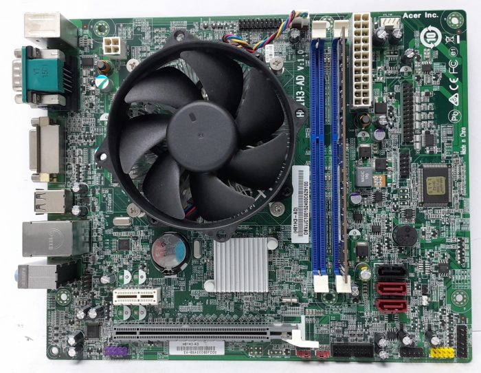 Acer Motherboard Intel i3-4170 With I/O Shield Veriton X2632G H81H3-AD LGA1155 DDR3 MICRO ATX - Image 2