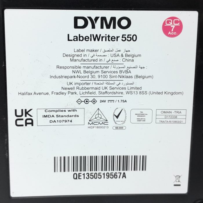 Dymo Label Printer LabelWriter 550 - Image 3